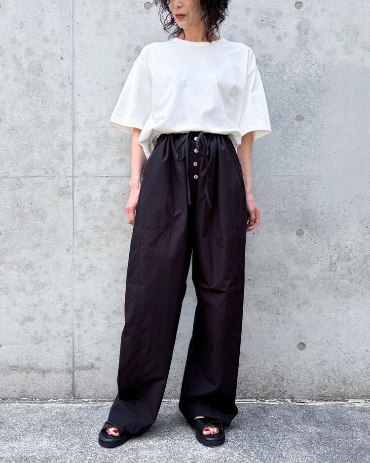 STUDIO NICHOLSON / VENTURA PANT / BLACK / 1895