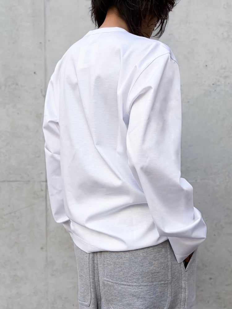 DSM kei ninomiya / DSM University Longsleeve Shirt / White / DSM01T003 /