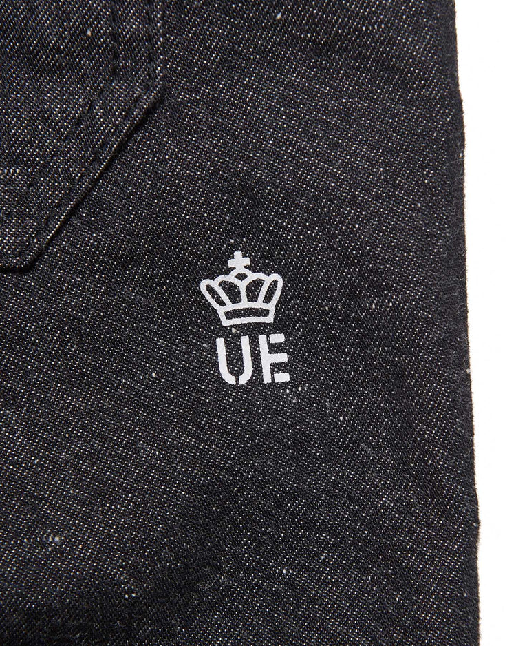 uniform expriment / NEP DENIM UTILITY PANTS / BLACK / UE-262029