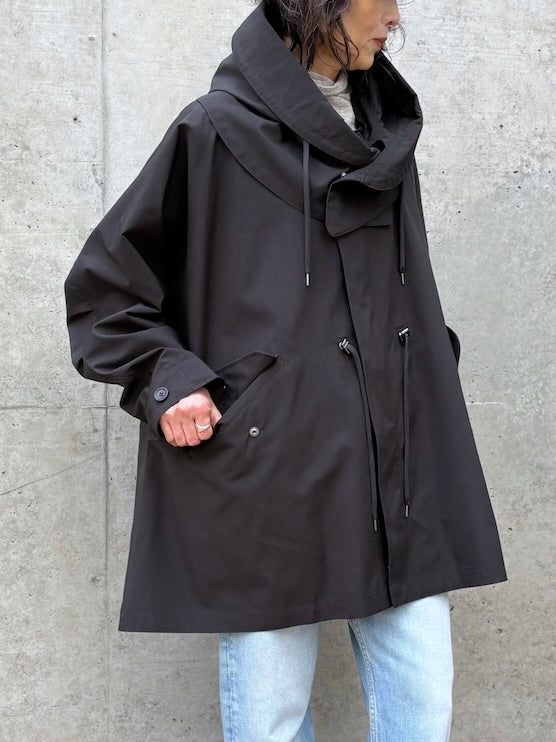 VACHEMENT / Taffeta Mods Coat / Black / VM-22-300