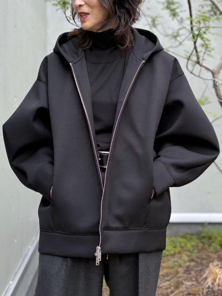 CLANE / CONSTRUCTIVE BONDING HOODIE / BLACK /  19104-0502