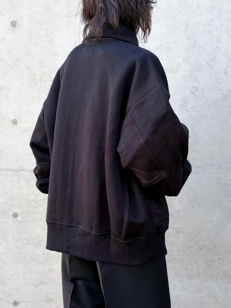 DSM kei ninomiya / Varsity Jacket Cotton Polyester Double Knit / Black / DSM01J004 /