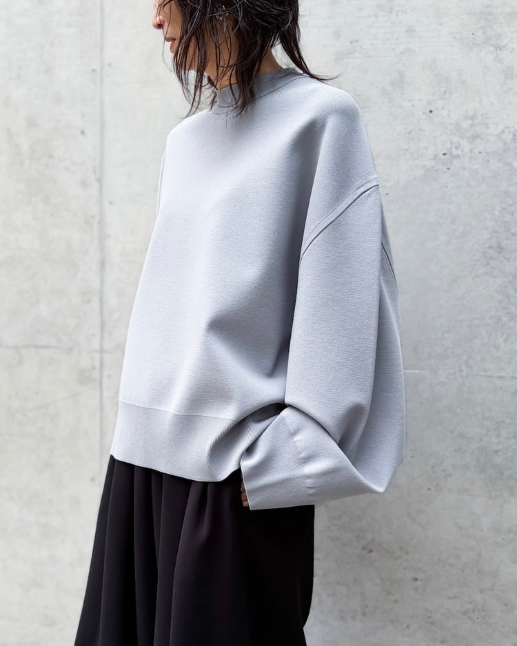 ENFÖLD / WIDE-ARM PULLOVER / L.GRAY / 300JS170-2141