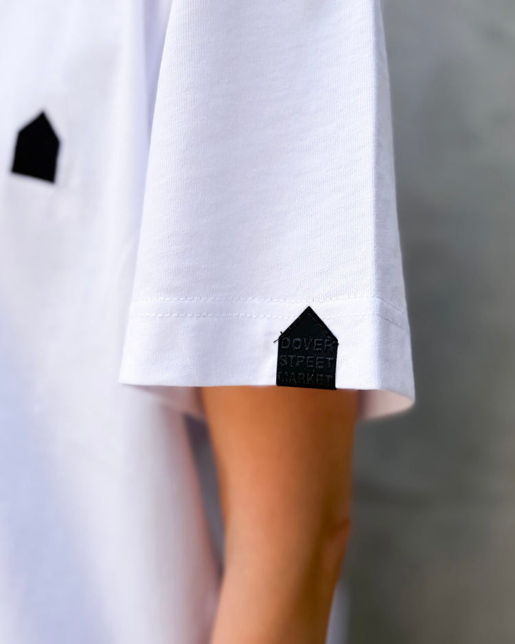 DSM kei ninomiya / FOOTBALL BACKIPRINT SHORTSLEEVE TEE / WHITE / DSM02T026