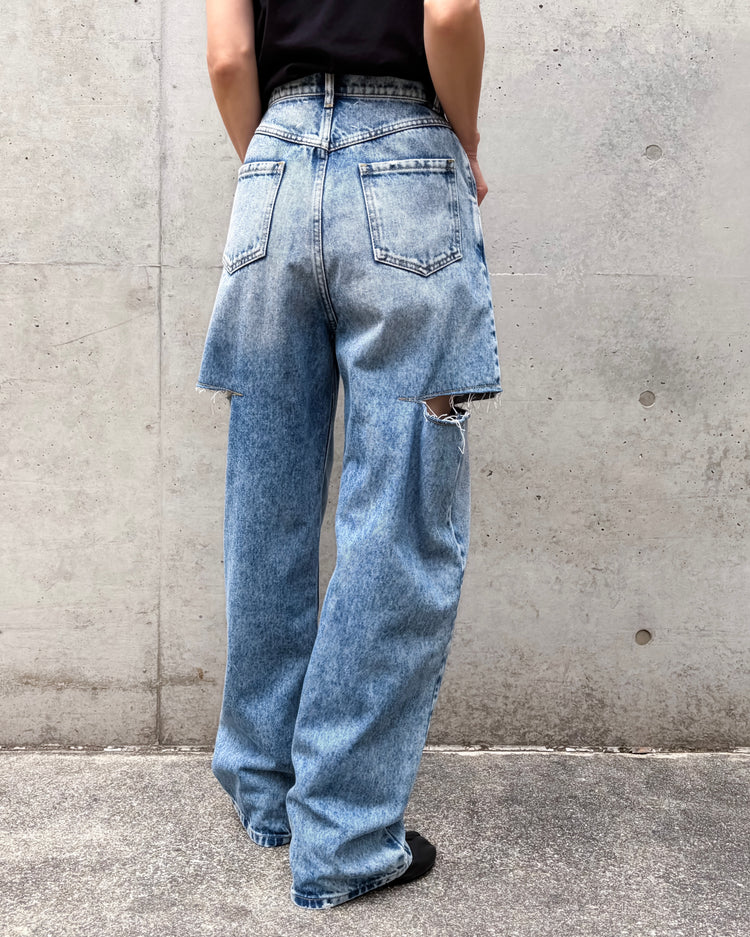Maison Margiela / Denim Jeans Slash Detail / blue jeans / S51LA0052S30513