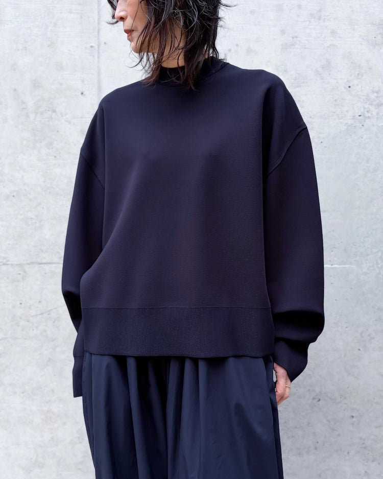 ENFÖLD / WIDE-ARM PULLOVER / D.NVY / 300JS170-2141