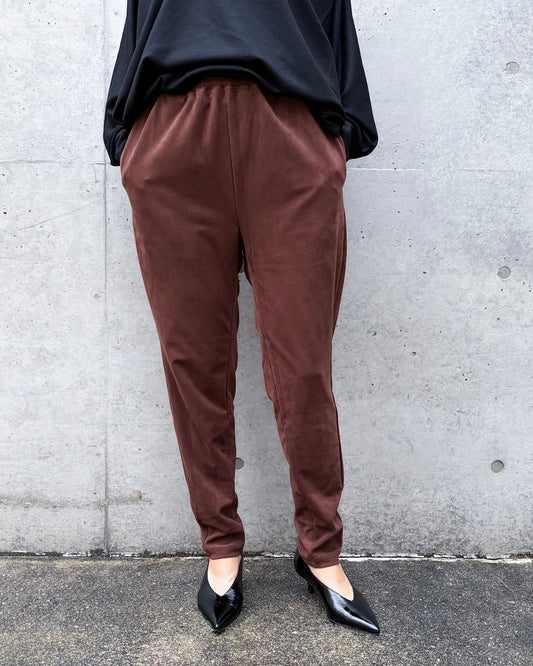 COGTHEBIGSMOKE / ALEXA TROUSERS / MARRON