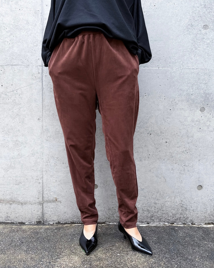 COGTHEBIGSMOKE / ALEXA TROUSERS / MARRON