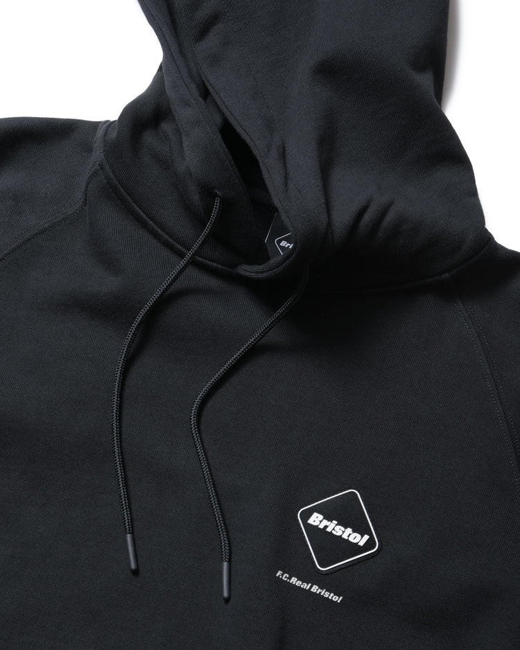 F.C.Real Bristol / BIG LOGO BAGGY SWEAT HOODIE / BLACK / FCRB-252091