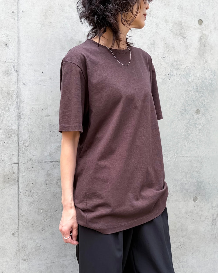 THE SHINZONE / takes. Men's Tee / BROWN / 21ATACU02