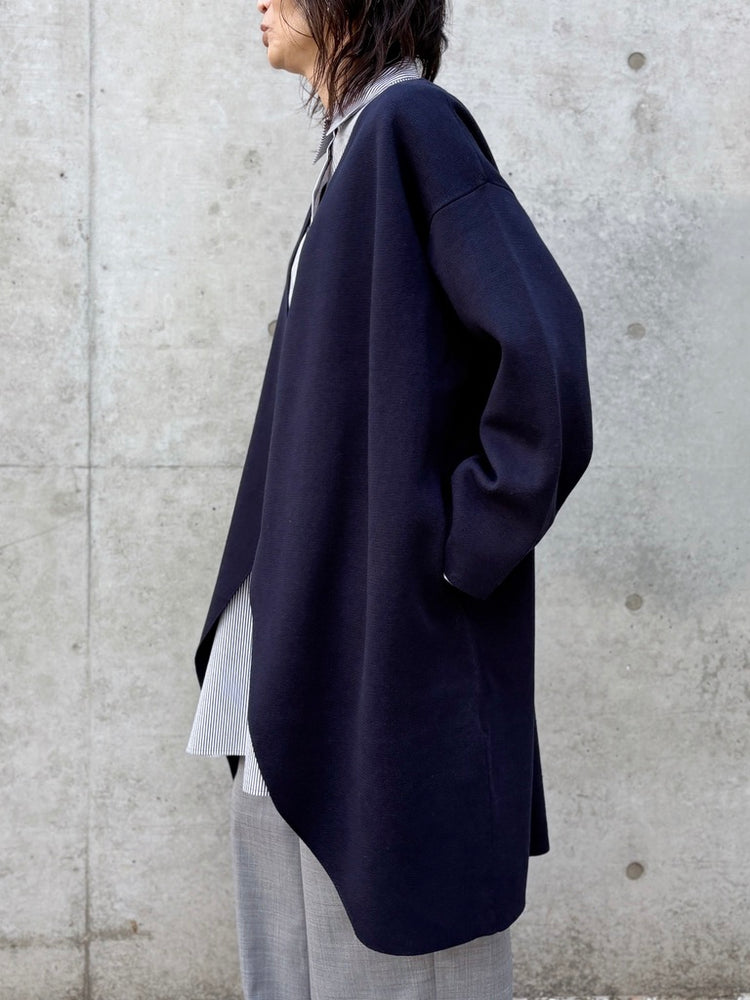 GALERIE VIE / ミラノリブモーニングコート / NAVY / 230861081030