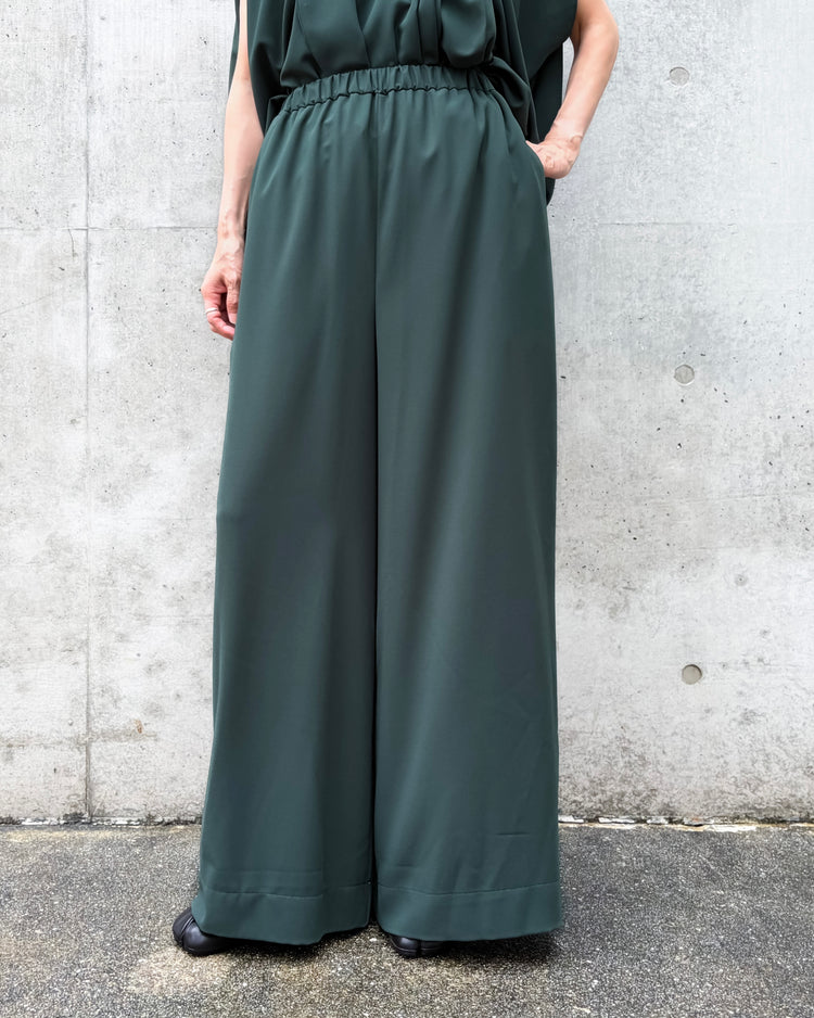 ENFÖLD / ORB BALLOON TROUSERS / D.GREEN / 300JA431-1151