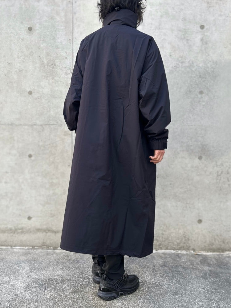 HYKE / PERTEX® DESERT STORM COAT / BLACK / 17571