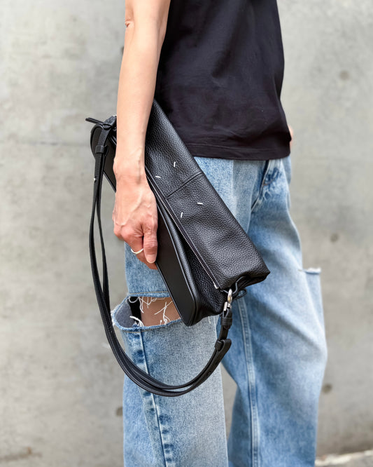 マルタンマルジェラ タンクトップ ボーダー 冷感 ブラック Mサイズ Maison Margiela