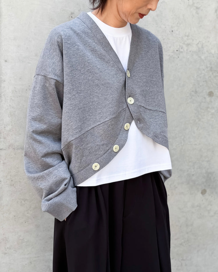 någonstans / hem-design cardigan  / stone / 470JA470-0571