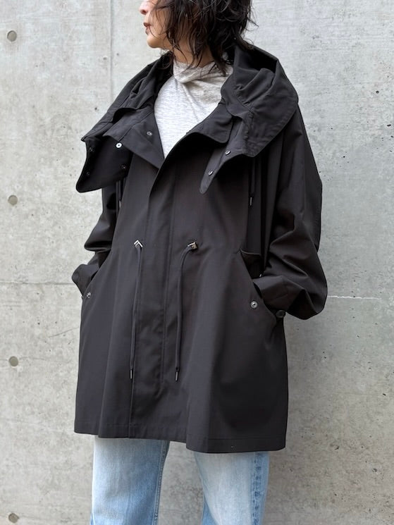 VACHEMENT / Taffeta Mods Coat / Black / VM-22-300
