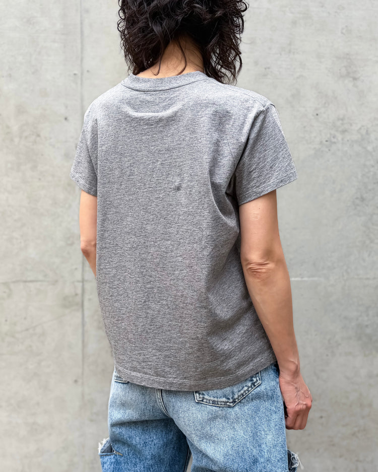 MM⑥  Maison Margiela / Numericコットン Tシャツ / GRAY / S52GC0327M27170