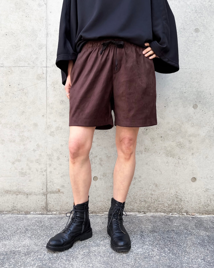 COGTHEBIGSMOKE / NATASHA SHORTS / CHOCOLATE