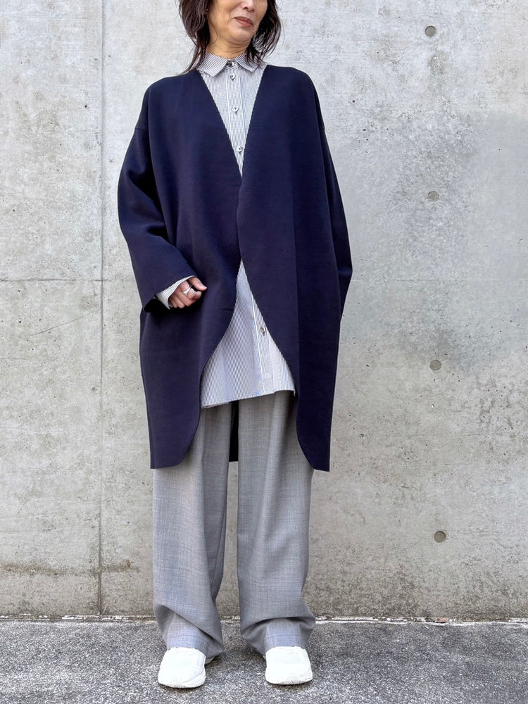 GALERIE VIE / ミラノリブモーニングコート / NAVY / 230861081030