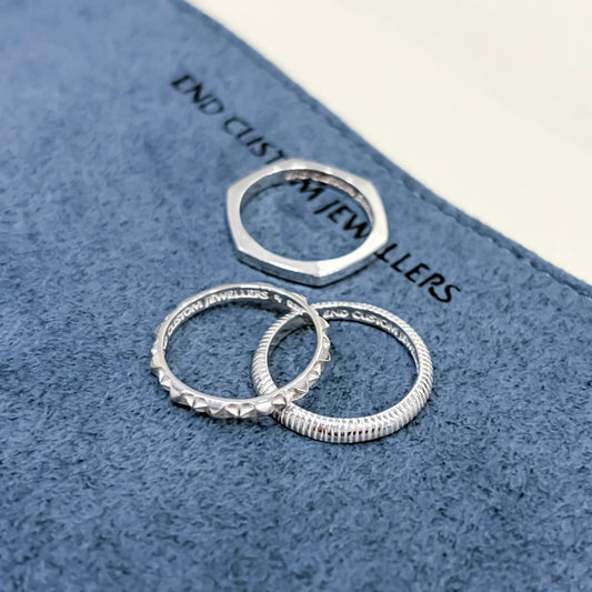 END CUSTOM JEWELLERS / NOVEL Jacobian Ring / SILVER / ENDR086