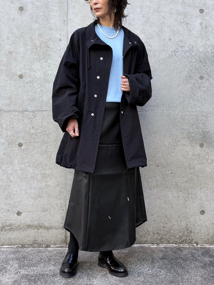THE SHINZONE / LIGHT MODS COAT / BLACK / 25SMSCO03