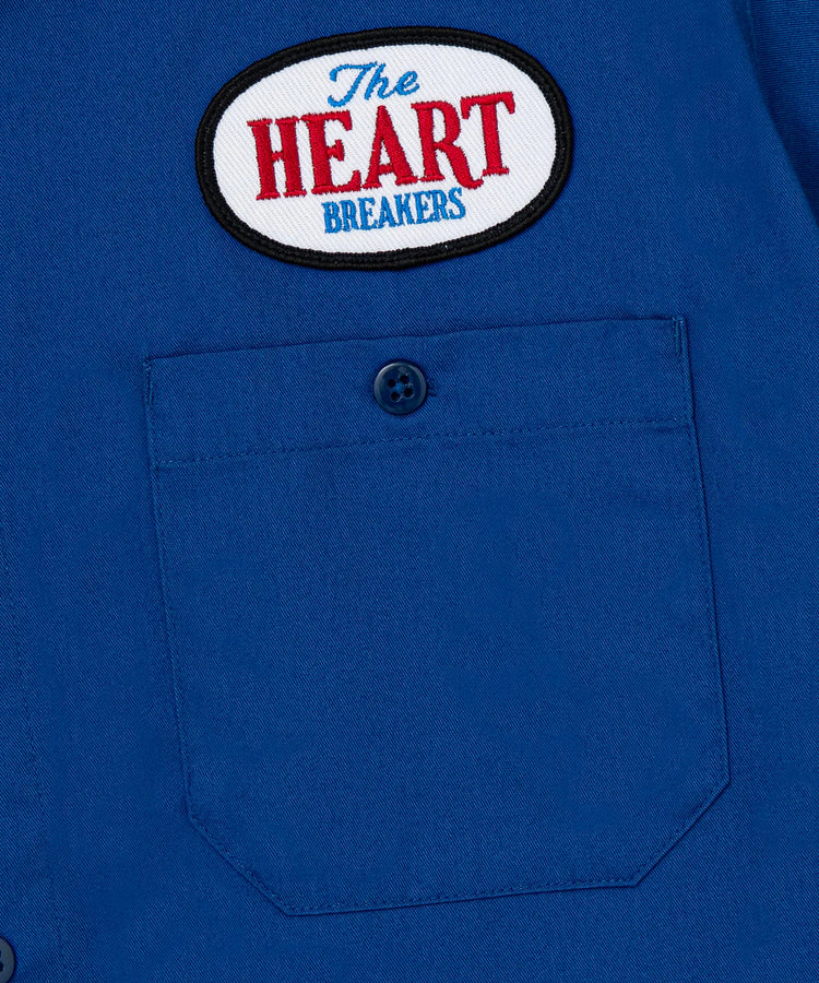 BEDWIN & THE HEARTBREAKERS / S/S WORK SHIRT "BOB" / BLUE・26SB1760