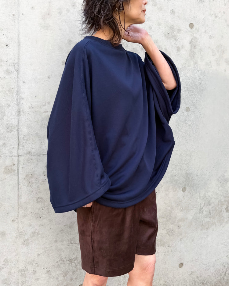 COGTHEBIGSMOKE / NANCY TOP / NAVY