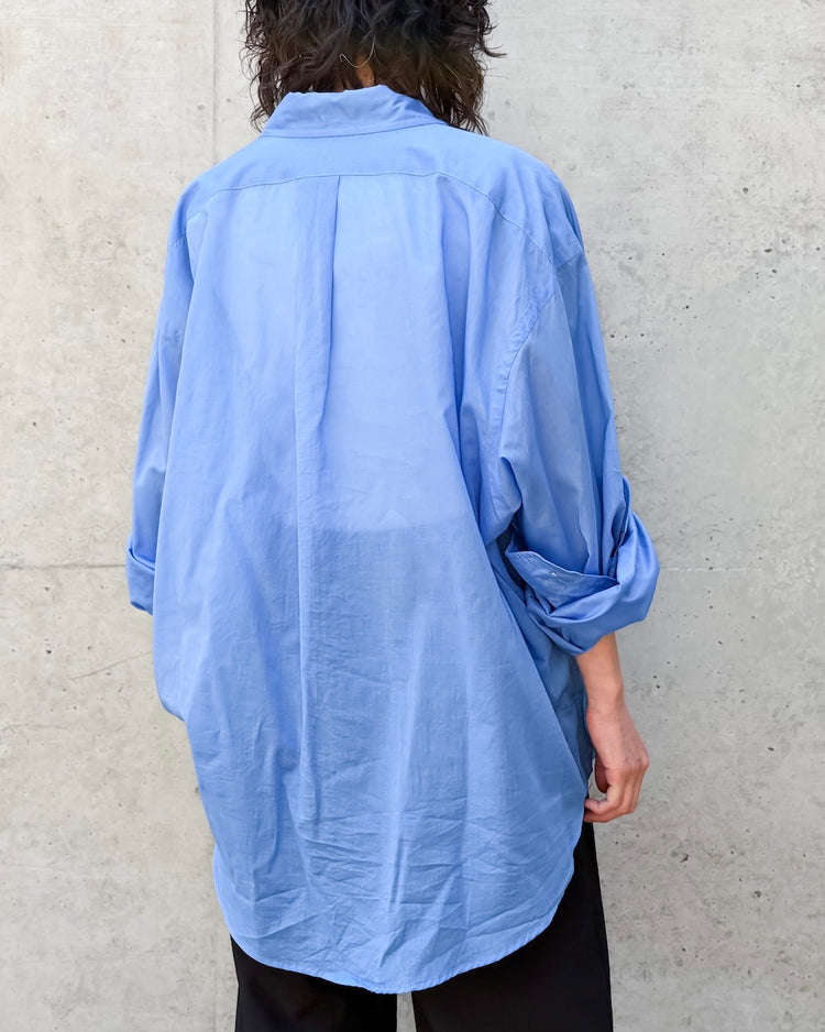 THE SHINZONE / DADDY SHIRT / BLUE / 25MMSBL09