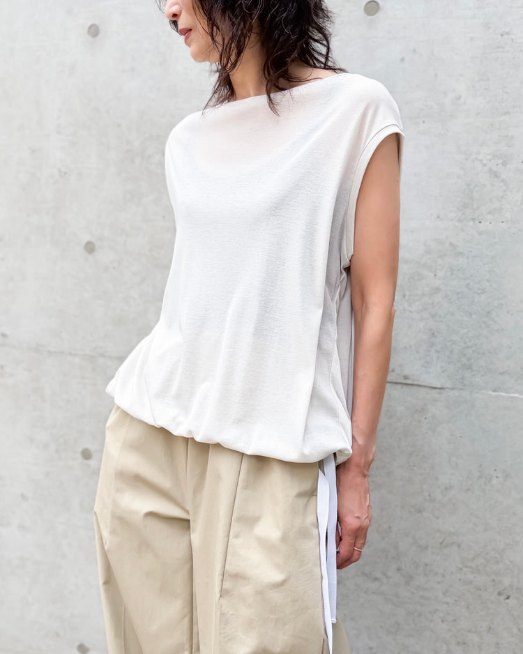 COGTHEBIGSMOKE / NELLY SLEEVELESS TOP / ICE GREY