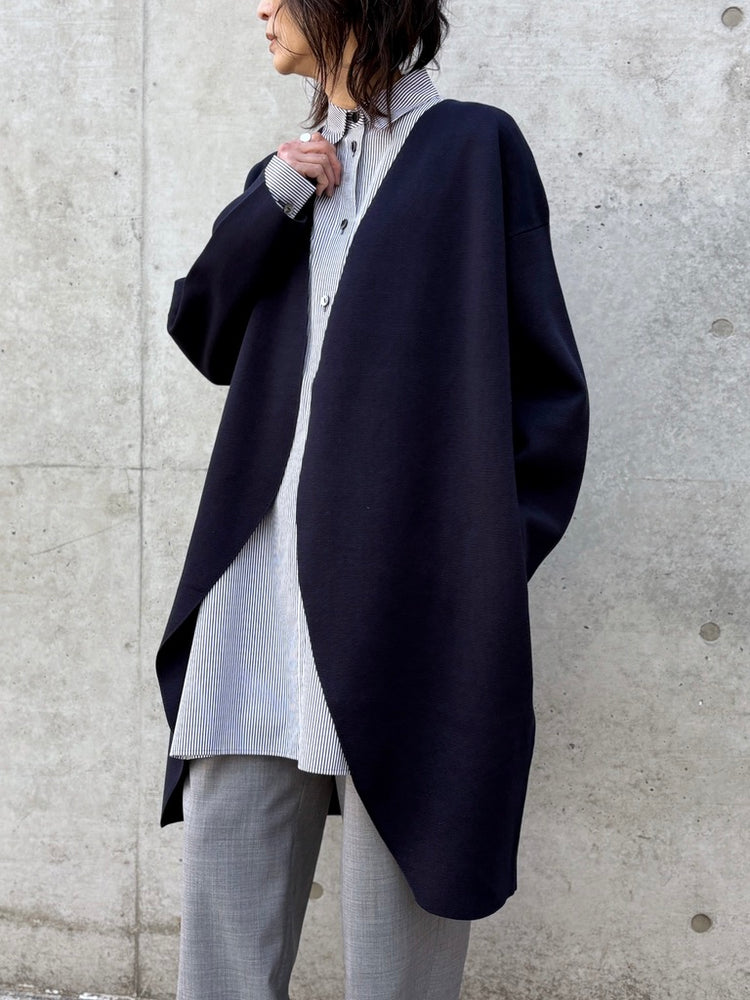 GALERIE VIE / ミラノリブモーニングコート / NAVY / 230861081030