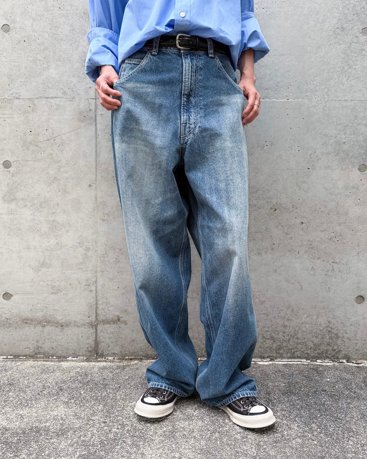 美品 The Shinzone TOOL DENIM PANTS 34 ダークブルー 【公式通販】