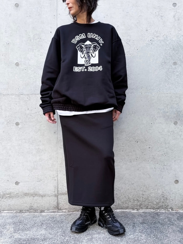 DSM kei ninomiya / DSM CrewNeck Sweat Shirt / Black / DSM01T006 /