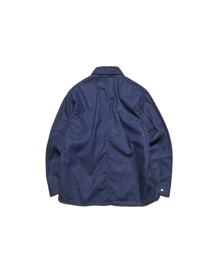 uniform expriment / NEP DENIM DOUBLE POCKET SHIRT / INDIGO / UE- 262028