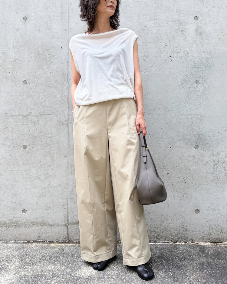 COGTHEBIGSMOKE / NELLY SLEEVELESS TOP / ICE GREY
