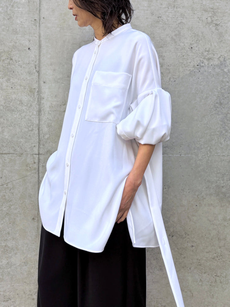ENFÖLD / MANY-STYLE OVER SHIRT / WHITE / 300JS430-1081