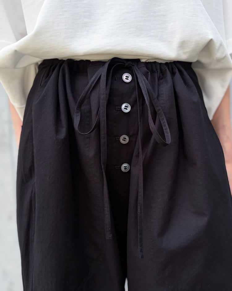 STUDIO NICHOLSON / VENTURA PANT / BLACK / 1895