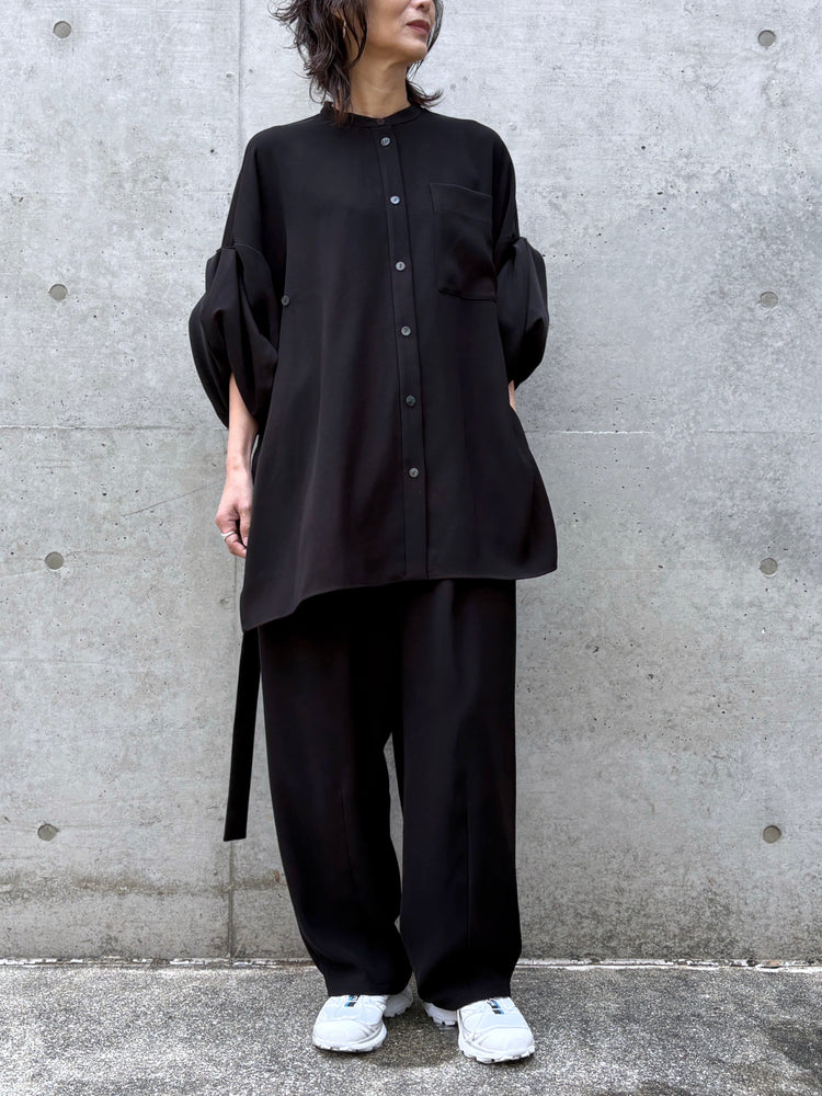 ENFÖLD / FORM TROUSER  / BLACK / 300JS431-1051