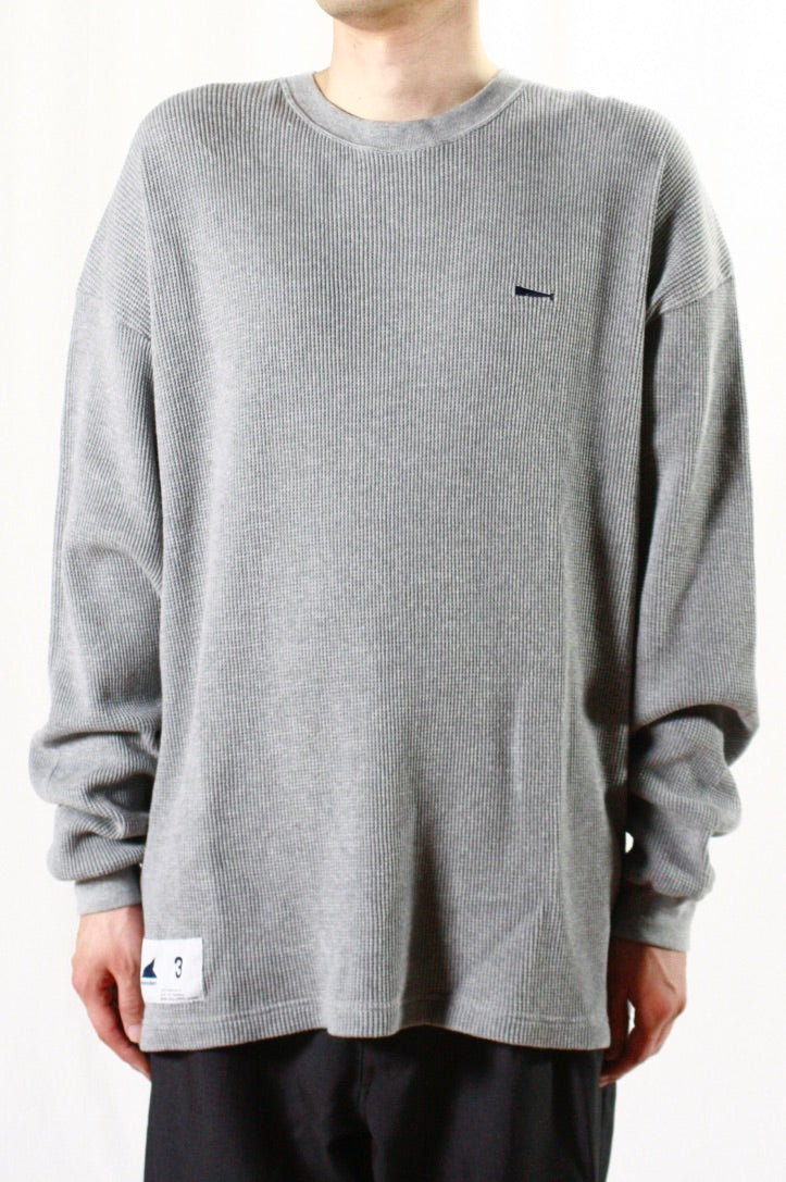 DESCENDANT / GAUFRE WAFFLE LS / GRAY / 241ATDS-CSM10