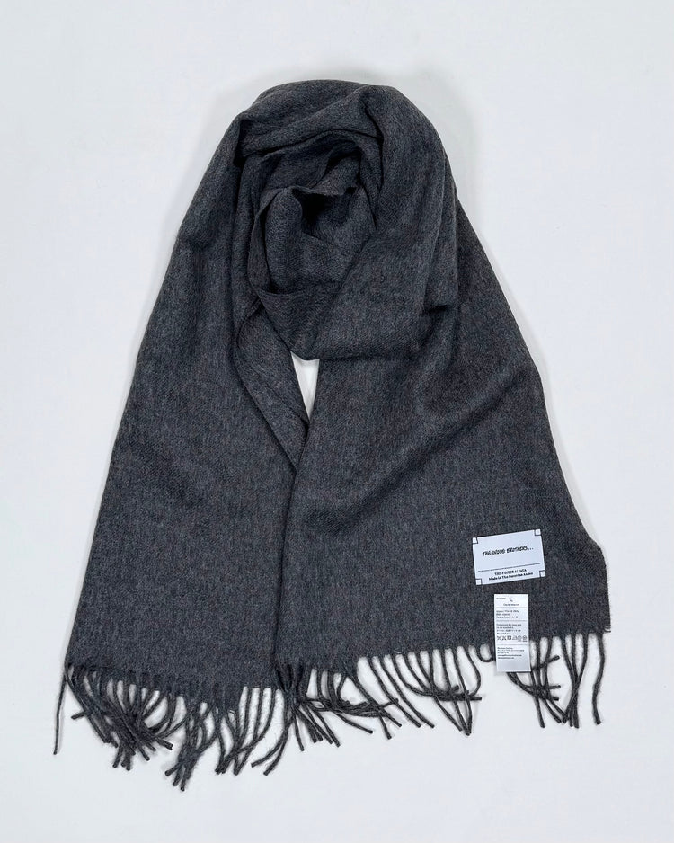 The Inoue Brothers… / Brushed Scarf / Grey
