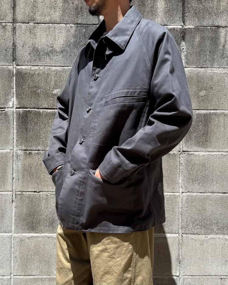 POLYPLOID  / COVERALL JACKET C / GRAY / C-2-005-007
