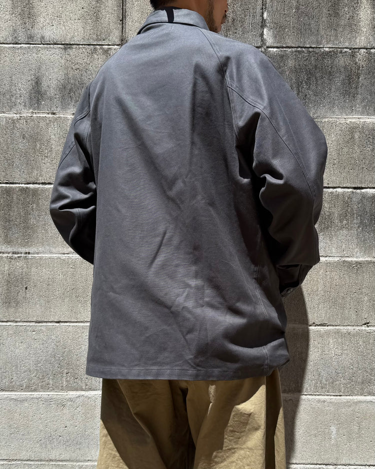 POLYPLOID  / COVERALL JACKET C / GRAY / C-2-005-007