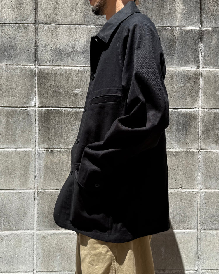 POLYPLOID  / COVERALL JACKET C / BLACK / C-2-005-007