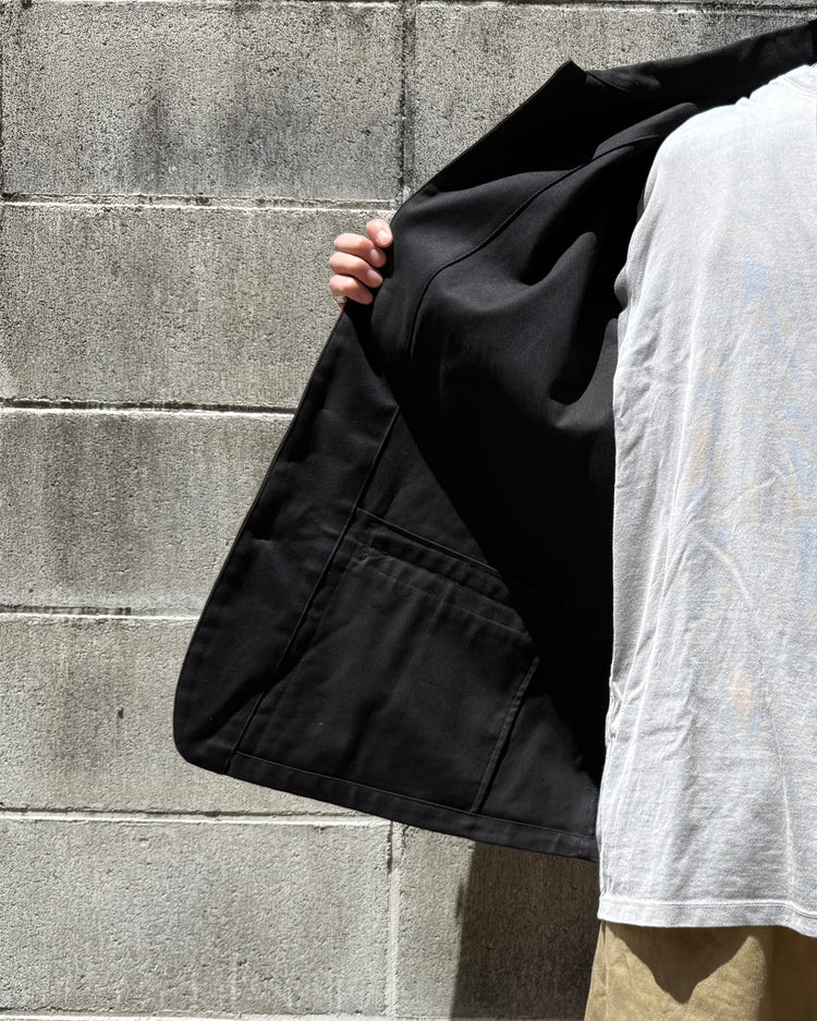 POLYPLOID  / COVERALL JACKET C / BLACK / C-2-005-007