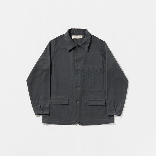 POLYPLOID  / COVERALL JACKET C / GRAY / C-2-005-007