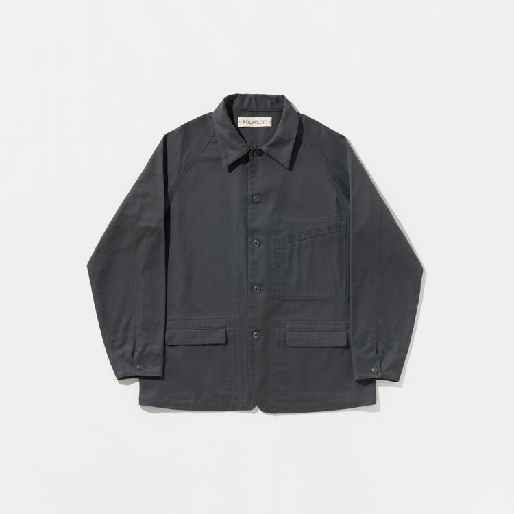 POLYPLOID  / COVERALL JACKET C / GRAY / C-2-005-007