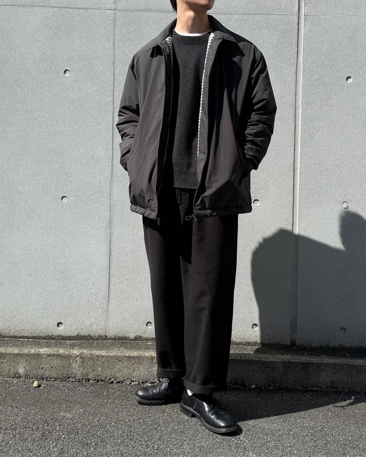 PORTER CLASSIC / WEATHER COACH JACKET / BLACK