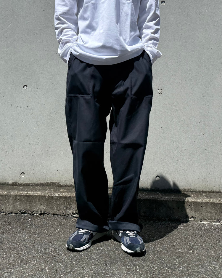 nanamica / Wide Baker Pants / Navy