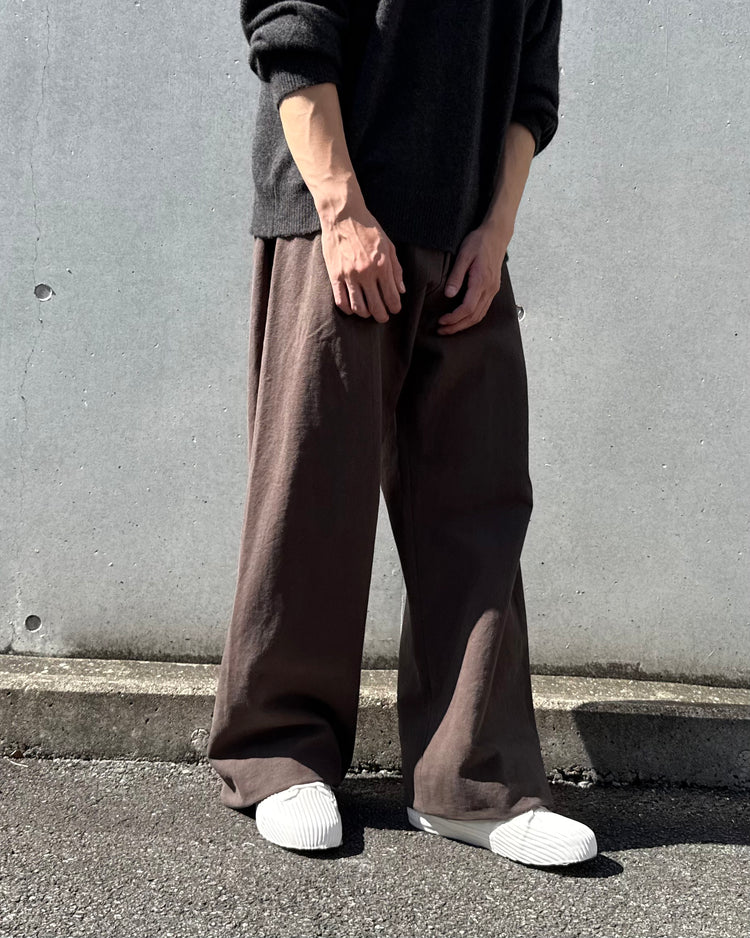 Seventh / CANVAS BERMUDA PANTS / SOIL
