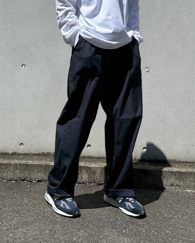 nanamica / Wide Baker Pants / Navy