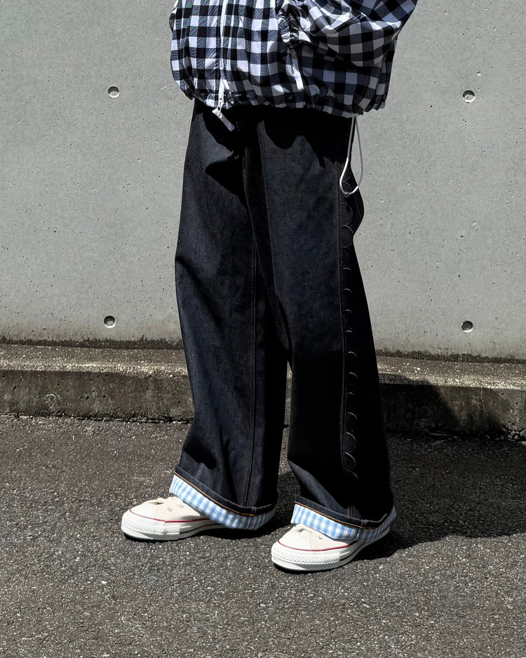 TSTS / SPEECH BUBBLES LOOSE FIT JEANS / INDIGO BLUE / 26AMM0302
